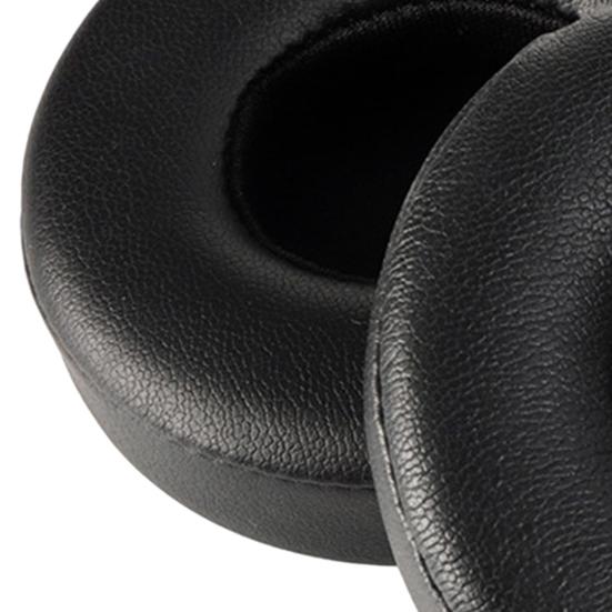 1 Paar Ersatz-Ohrpolster Schallisolierung Weich Elastisch Atmungsaktiv Schützendes Ohrkissen Solide Bluetooth-kompatible Kopfhörer Schwamm-Ohrpolster