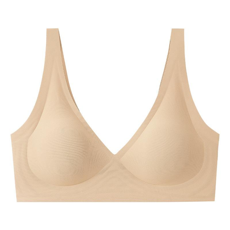 Women S Seamless Thin Cup Push Up Comfortable Bra