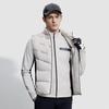 Fila 2023 Winter New Stand Collar Zipper Two-Piece Down Jacket Golf Sports Top Men Tops Gray A11M345909F-GY