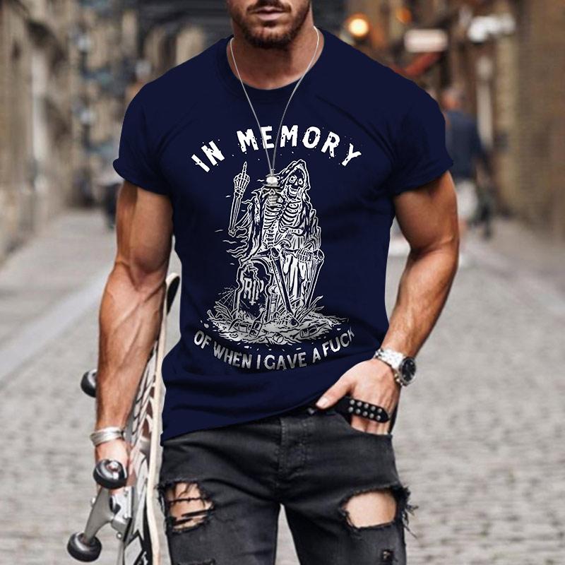 Men s Unisex T shirt Tee Graphic Letter Templar Cross Crew Neck Black Army Green Navy Blue 3D Print Outdoor Street Short Sleeve S
