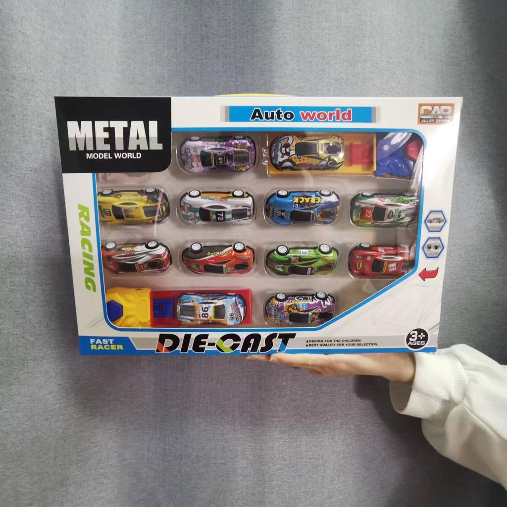 Hot Children Stunt Car Model Alloy Body Pull Ejection Jumping Mini Cars Simulation Diecast Vehicle Collectible Toy For Kids Gift
