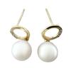 no brand  Pierce gold Women Pearl used