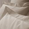 "Julian" Combed Cotton Percale Pillowcase, All Sizes. Pure Cotton - Julian Linen - Pillowcase 50 X 70 Cm, Scalloped Finish.