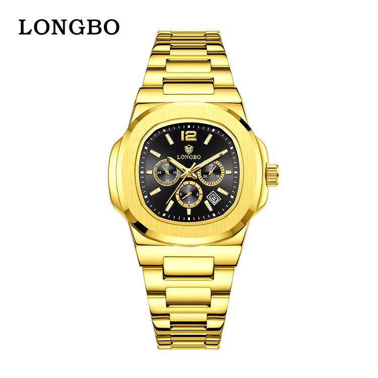 Longbo Classic Men's Waterproof Luxury Business Wristwatch 83882