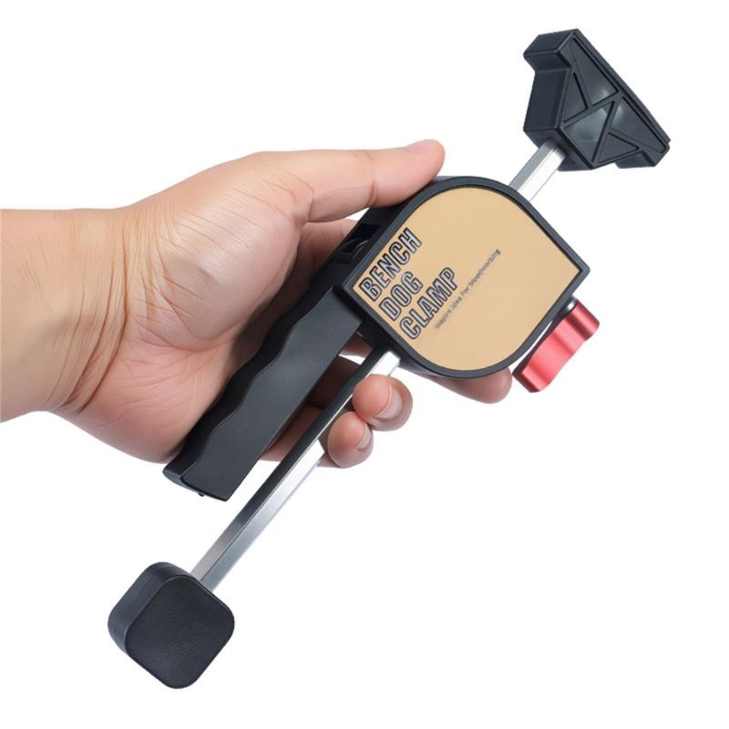 Woodworking Table Clamp 19mm Mortise Tenon Manual Auxiliary Fixator Tool For Woodworking Projects Easy to Install