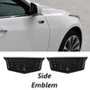 For Cadillac XT4 28T AWD Logo Letters ABS Car Front Grille Emblems Rear Trunk Decals Fender Badge Cover Sticker Auto Accessories