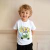 Sommer Neuheiten Jungen T-Shirt Rundhals Kinder Kurzarm Oberteil Strick Kreativer Druck Kinder Sportshirt