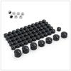 Motorcycle Parts 63pcs Chrome Caps Cover Kit for 2004-2015 Harley Sportster Engine & Misc Bolt Nut
