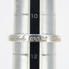 Used TIFFANY&Co. Ring Notes narrowing New York EU#51 Silver925 3g Silver Accessories