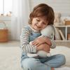Soft Plush Rabbit Doll Baby Soft Long-Eared Rabbit Bed Doll Plush Toy  Kids Birthday Gift