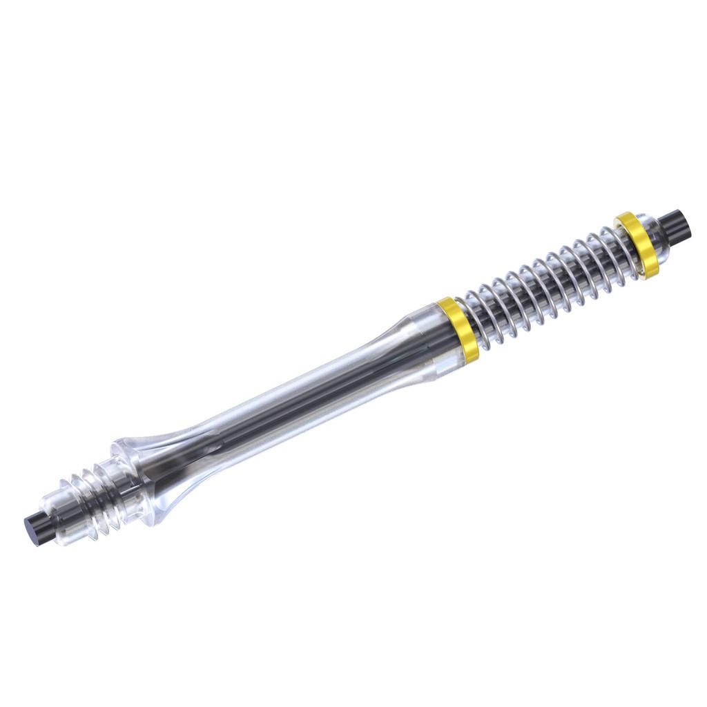 CUESOUL TERO System A/B/C/D/E/F/G/H AK7 Carbon Dartschaft mit integriertem, teleskopierbarem Slim-Schaft, 3er-Set (CS-AK7+1TXE40)