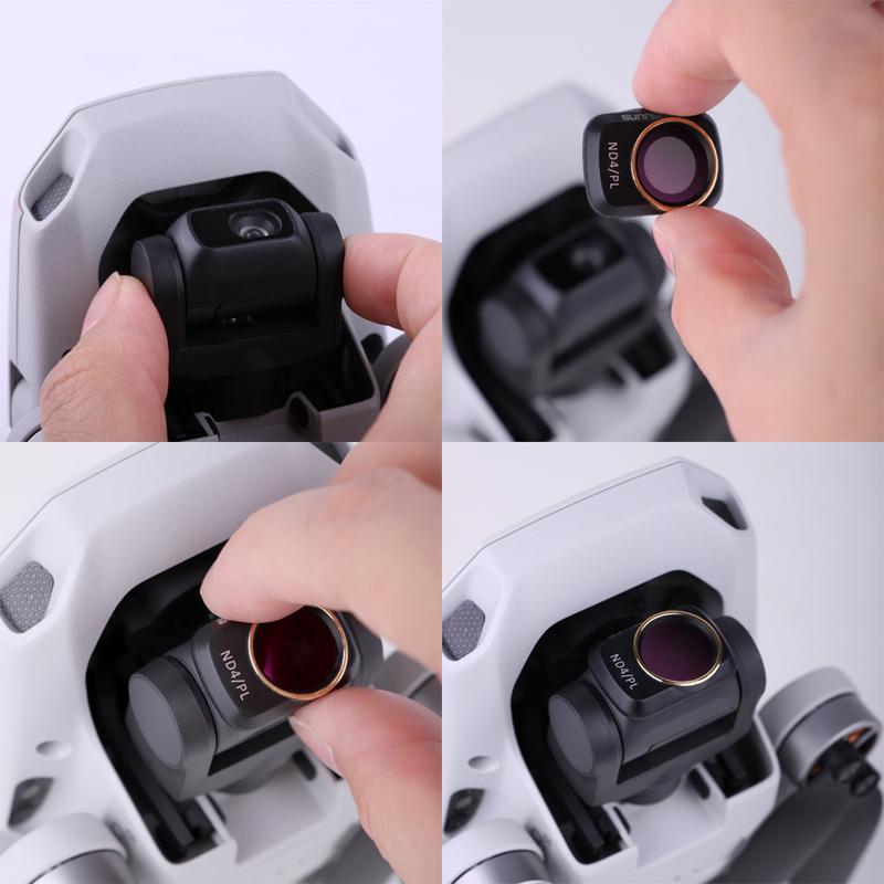 Accessories For DJI Mavic Mini 4k/Mini/Mini 2 Filters UV ND CPL 4/8/16/32 NDPL 8 Polar Kit Camera Lens Filter Protection