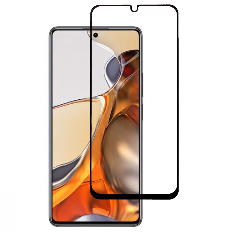 

For Xiaomi Poco M7 5G Screen Protector Full Glue Silk Printing Tempered Glass Film Type A