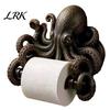 Stylish Bathroom Hardware Accessories Wall Mount Sea Turtle Toilet Paper Holder, 3D Printed Ocean Animal Easy Change Rack Roll Waterproof Tissue