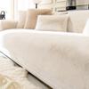 Artificial Rabbit Plush Sofa Cover Universal Soft Sofa Towel Covers Non-slip L Shape Sofa Blanket Couch Cushion Mat Living Room