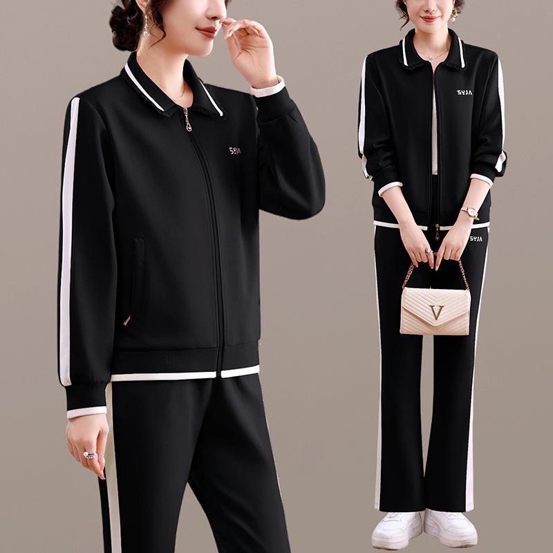 Women's Two-Piece Sports Set: Long-Sleeve Hoodie & Joggers, Soft, Skin-Friendly, Perfect for Commuting, Outdoors, Fitness, Versatile Casual Wear.