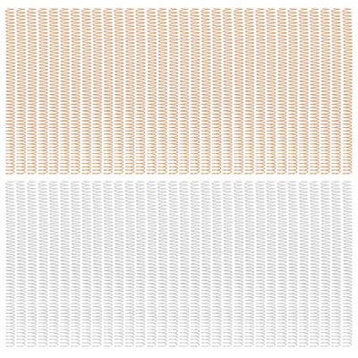100 PCS Binding Spiral 16mm Diameter 48 Loop 4:1 Pitch 140 Sheet Capacity  Spiral Binding Coil