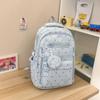 Schoolbag, Korean style INS new collegiate style backpack, niche for middle and high school students, casual lightweight travel large-capacity 