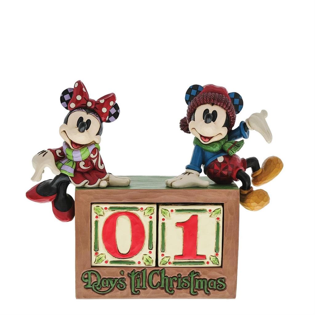 Enesco Advent Mikke Minni Advent 8 x 23 x DTR6013057 Kalender/Figur "Disney Traditions" & Størrelse H19.5cm