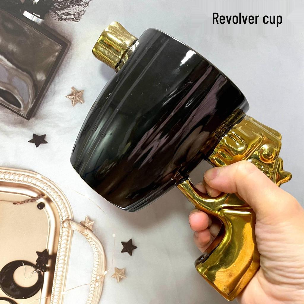 Military Style Stripe Ceramic Mug - Creative Defense Design, Faux Enamel Finish