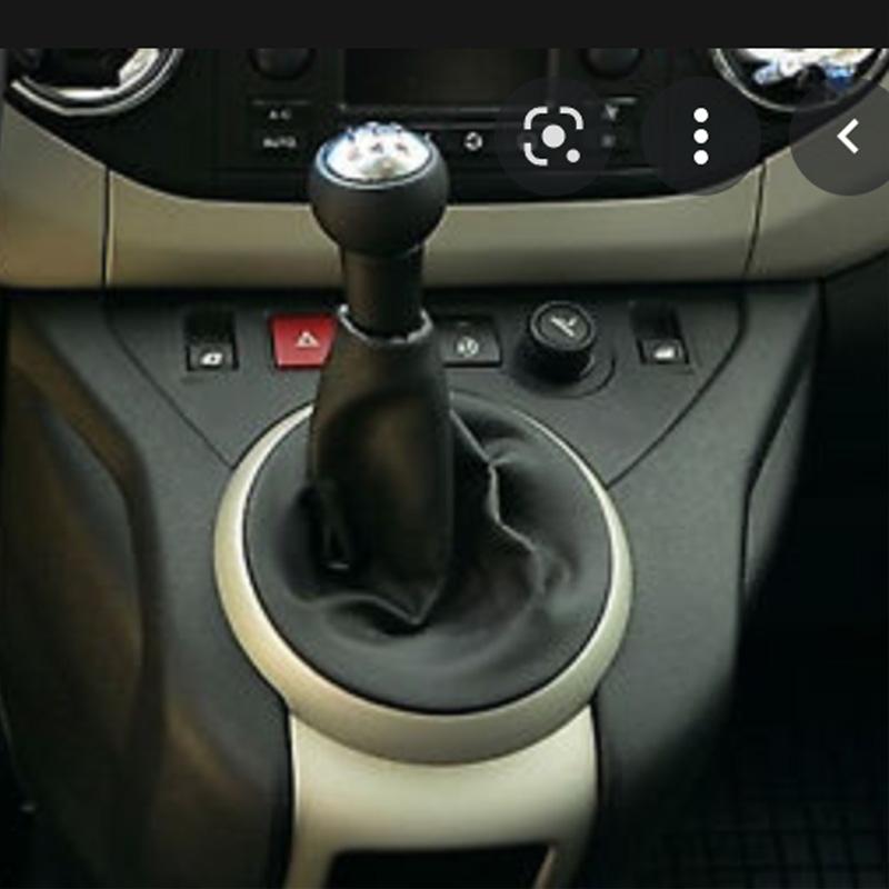Manual Gear Shift Knob Gaiter Boot Cover Shifter Lever Handle Stick For Citroen Berlingo III MK3 For Peugeot Partner
