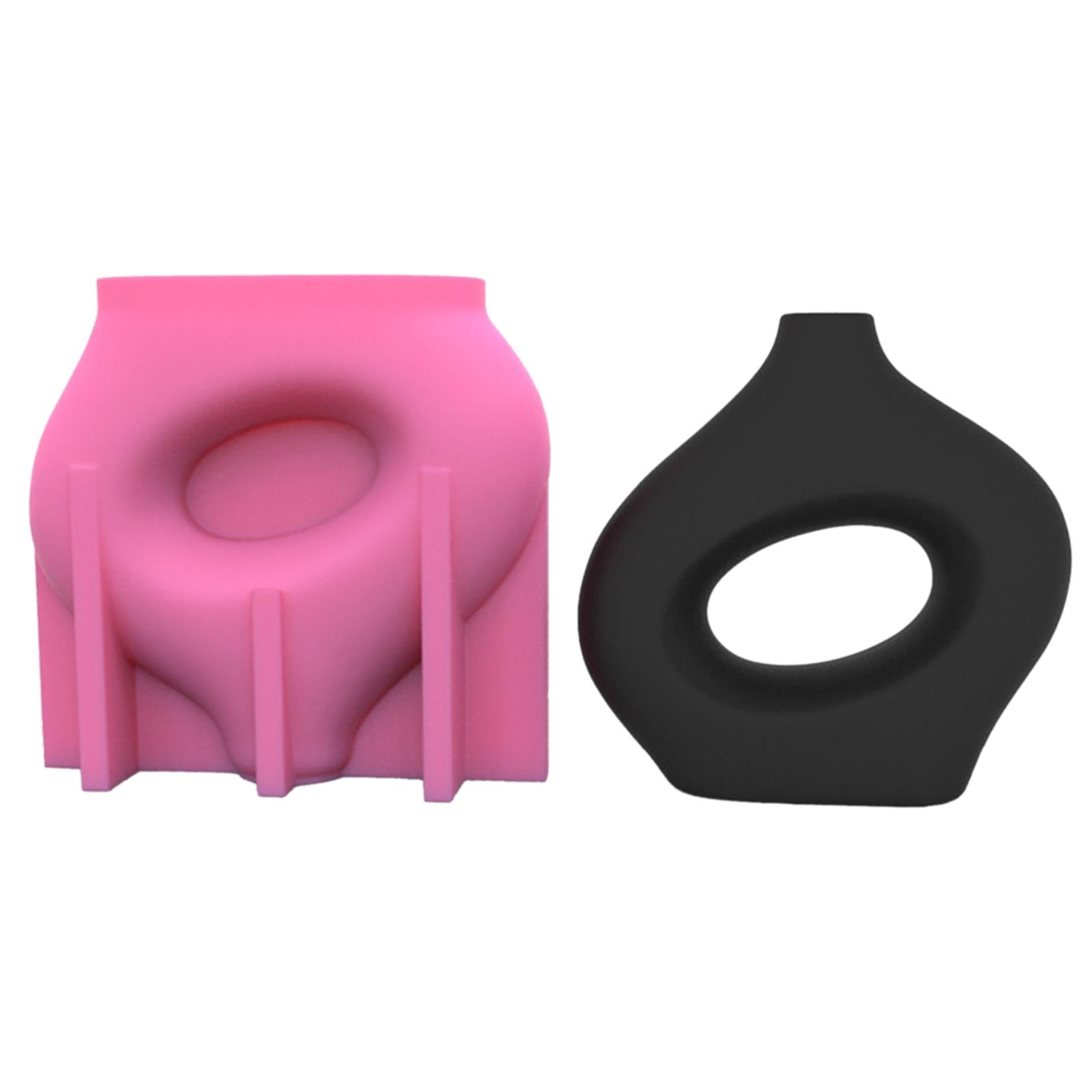 

Простые витые силиконовые формы для цветочного горшка, эпоксидная смола, форма для самостоятельного изготовления гипсового небольшого кашпо, держателя для ручек для поделок из смолы 323