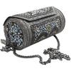 Silver Women Clutch Antique Bridal