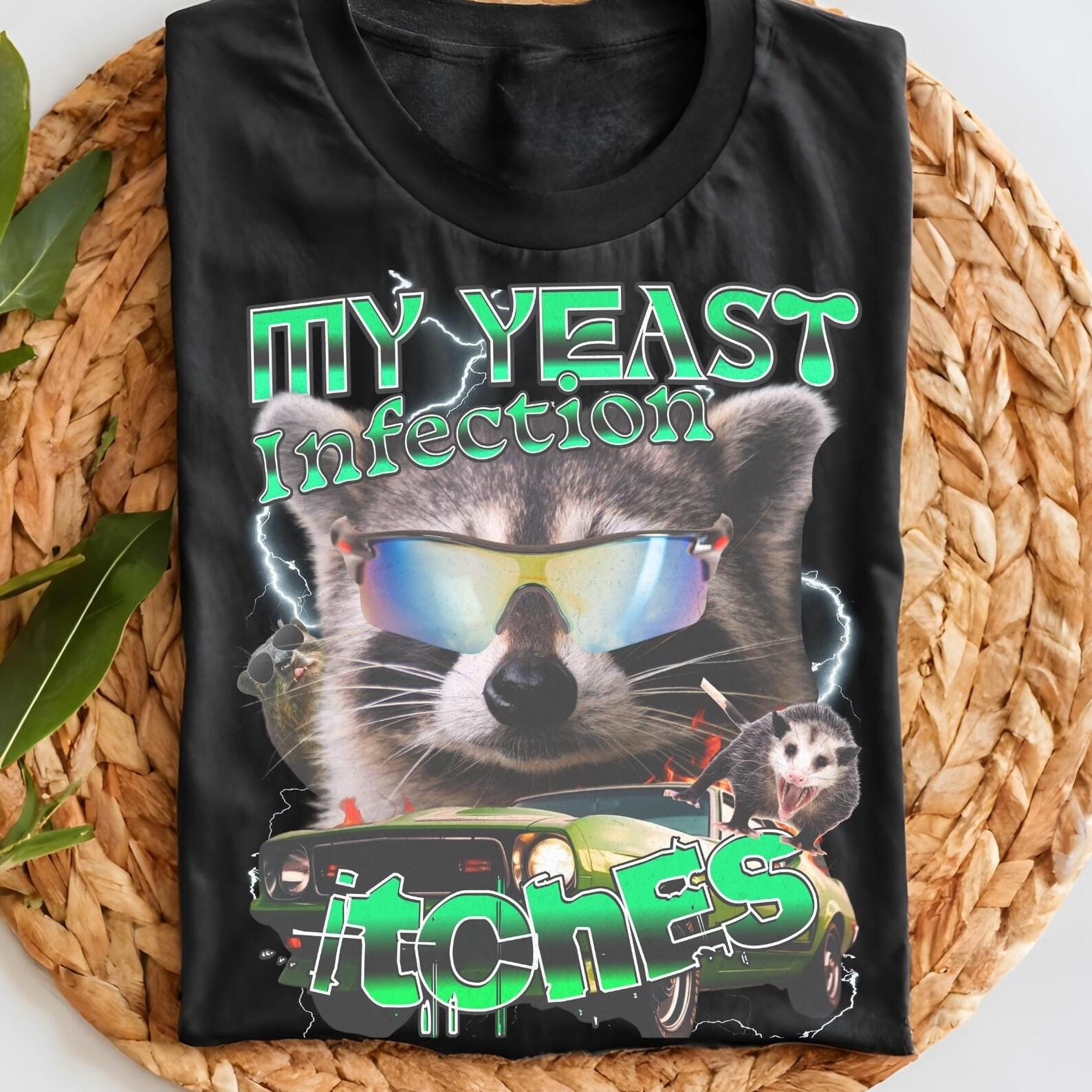 Funny Opossum Meme Shirt: Adult Humor Tee S