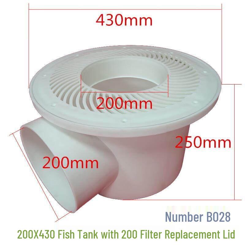 Jundingying B028 Fish Pond Bottom Drain