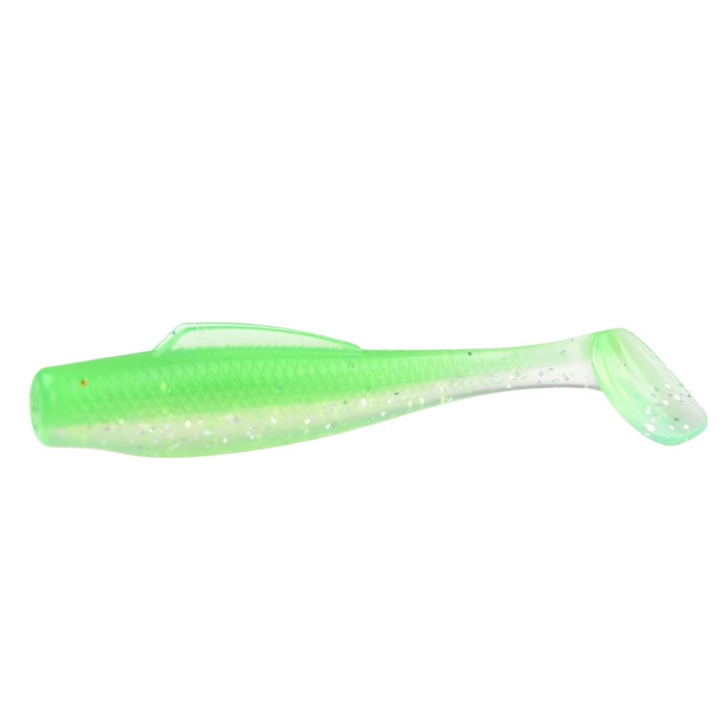 8cm T-Tail Soft with Hook, Holder Soft Worm, for Drop Shot & Fishing, Mandarin Fish & Bass