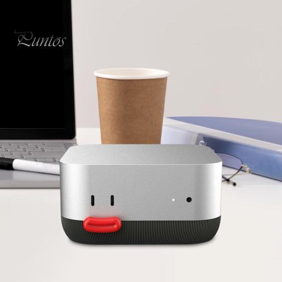 Desktop Stand High Stability Non-Slip Strong Load-bearing Hollow Heat Dissipation Bracket Cooling Holder Dock for MacMini