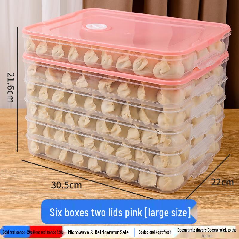 Huijia Stapelbare Aufbewahrungsbehälter für Lebensmittel im Kühlschrank