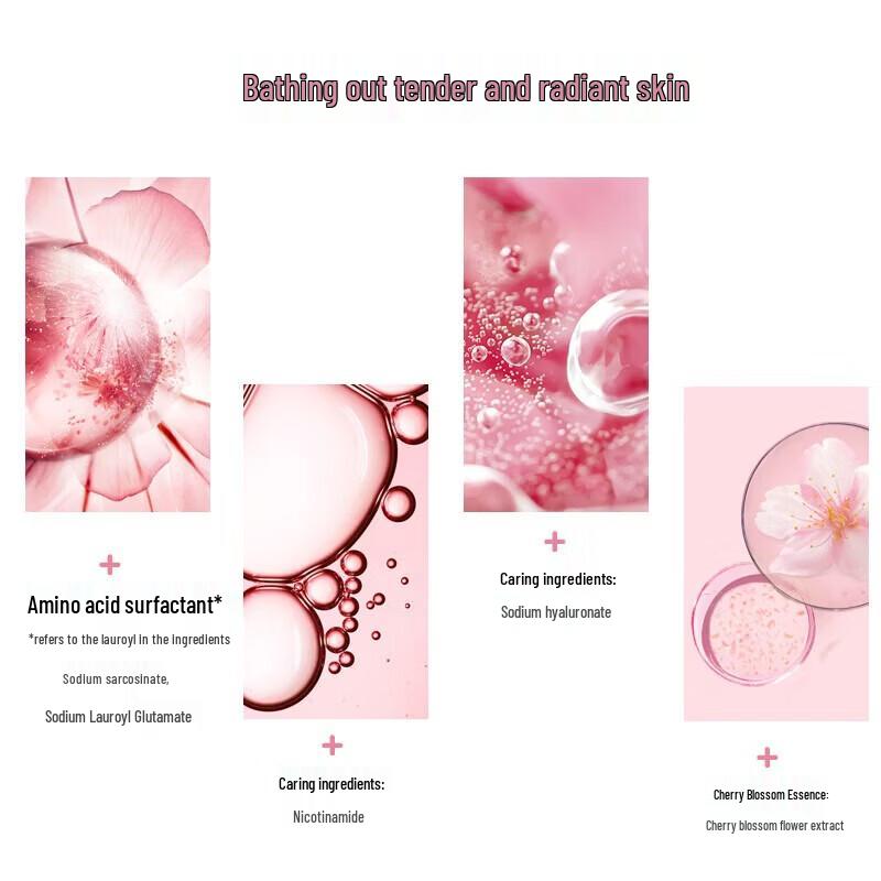 Miss Lilly Cherry Blossom Petal Shower Gel