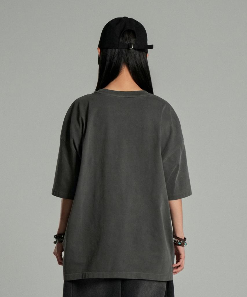 IDWS Swift Symbol Dying T-Shirt Gray