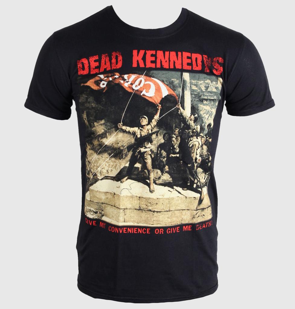 T-shirt in Cotone Grafica Dead Kennedys Unisex Estiva Manica Corta Marca di Moda Tee Lusso Casual Vintage Tees