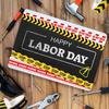 12 Rolls Caution Washi Tapes Construction Themed Slogan Yellow Red Black Self Adhesive Masking Tape for Diary Journal Gift