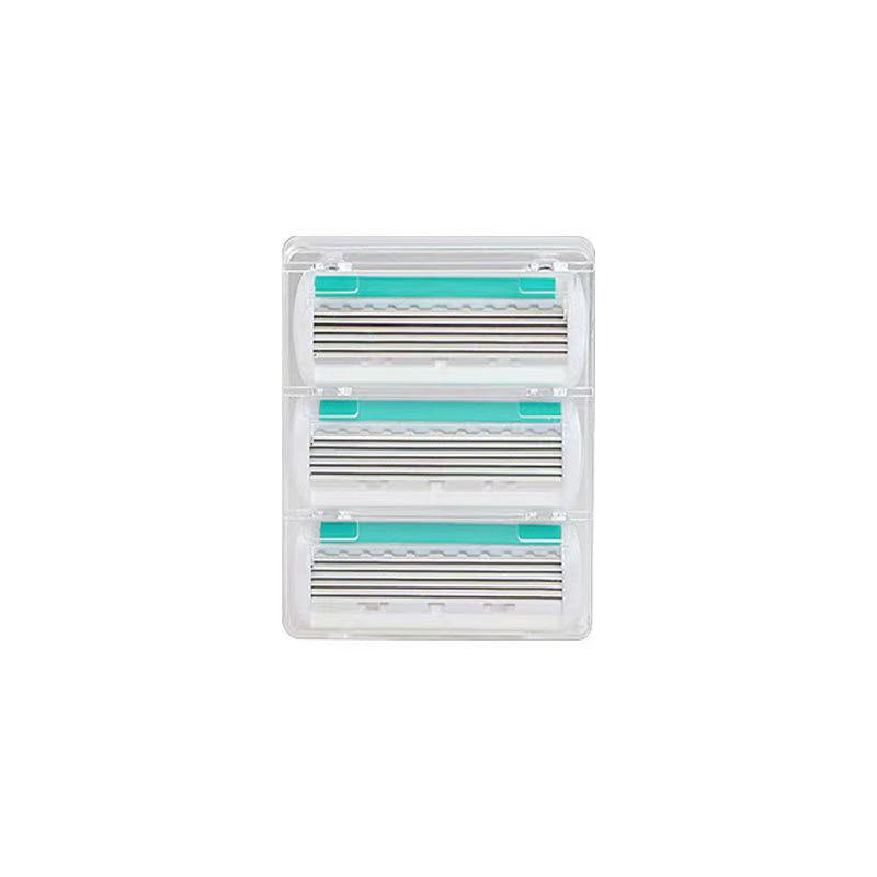 Women's 6-Layer Manual Razor for Body, Underarm, Pubic, and Leg Hair Removal.