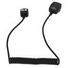 JJC Off Camera Flash Speedlite Cord 1.3m Camera TTL Sync Flash Extension Cord FCE3 Hot Shoe for 600EX RT 580EX II