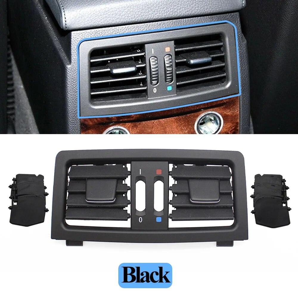 Auto-Hintere Klimaanlagen-Panel-Abdeckung AC Vent Grille Trim Ersatz für BMW 5 Series E60 E61 545i 550i 2003-2009 64226957974