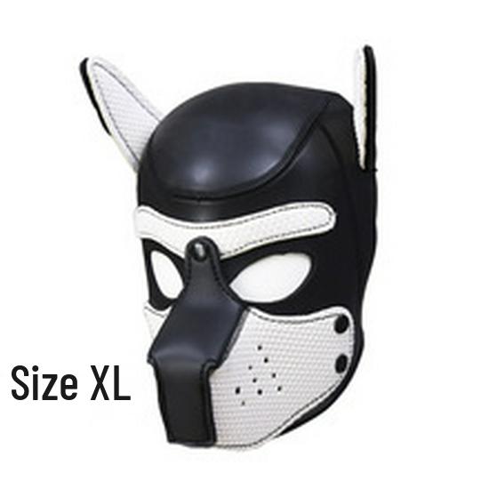 Playful Dog Mask for Adults - Role-Playing, Nightclub Parties, and Flirting Props