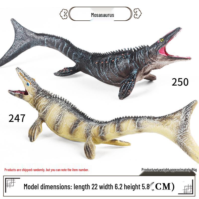 Jurassic Simulation Dinosaur Toys: Spinosaurus, Tyrannosaurus Rex, Mosasaurus