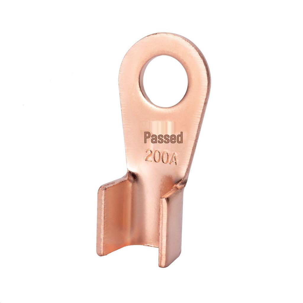 Purple Copper Open-Ended OT Terminal Lug, 5A-1000A, National Standard