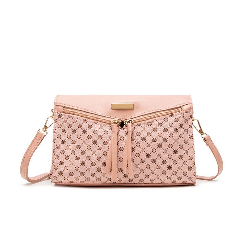 Women's bag, new women's change bag, niche bag, messenger bag, printed shoulder bag, one piece.
