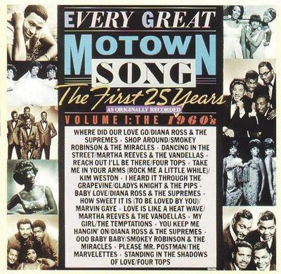 CD VARIOUS - Great Motown Songs 1 3746353432 Motown 1986 US Soul/Funk Used