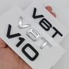 2026 3D ABS Car Sticker TDI TFSI V6T V8T V10 W12 Logo Emblem Trunk Badge Decal For Audi A3 A4 A5 A6 A8 Q3 Q4 Q5 Q6 Q7 Q8 Accessories