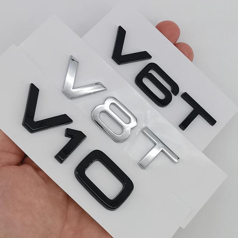 2026 3D ABS Car Sticker TDI TFSI V6T V8T V10 W12 Logo Emblem Trunk Badge Decal For Audi A3 A4 A5 A6 A8 Q3 Q4 Q5 Q6 Q7 Q8 Accessories