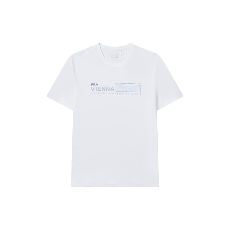 

New FILA T Shirt Men s Standard White F11M237102F-WT XXL