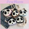 Adorable Cartoon Panda Plush Shoulder Bag For Kids Perfect For Daily Outings And Playtime