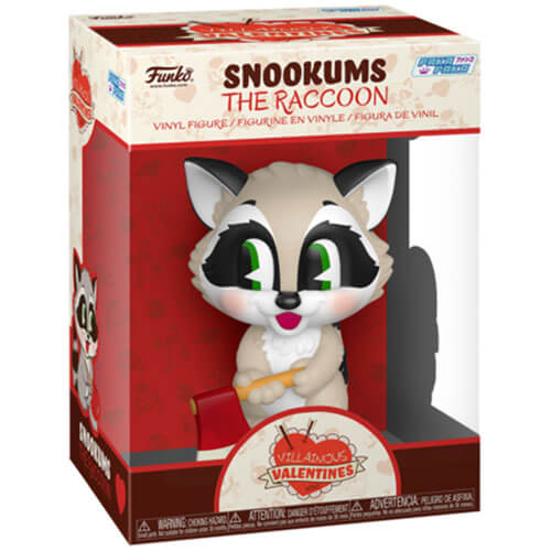 Darebný Valentines Snookums the Raccoon Paka Paka Vinyl