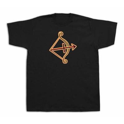 Sagittarius Zodiac Horoscope Star Signs Tshirt Astrology SYMBOL Universal Charm